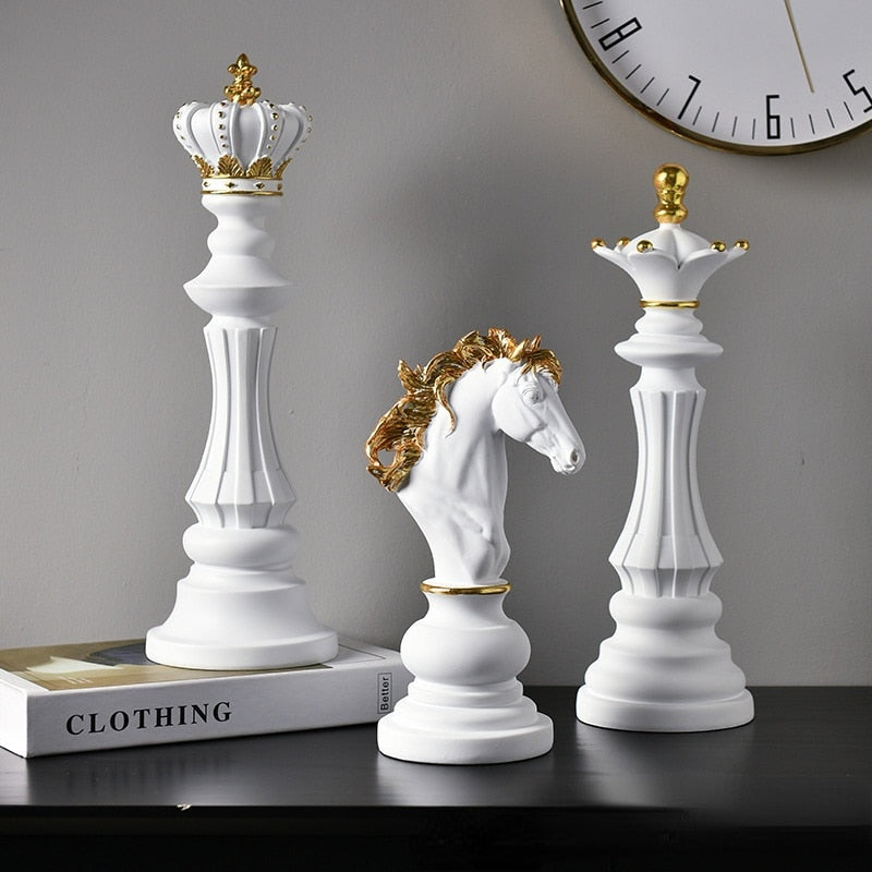 Chess Statue Home Decor