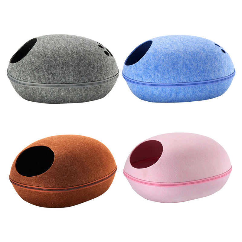 Felt Cat Bed Cave