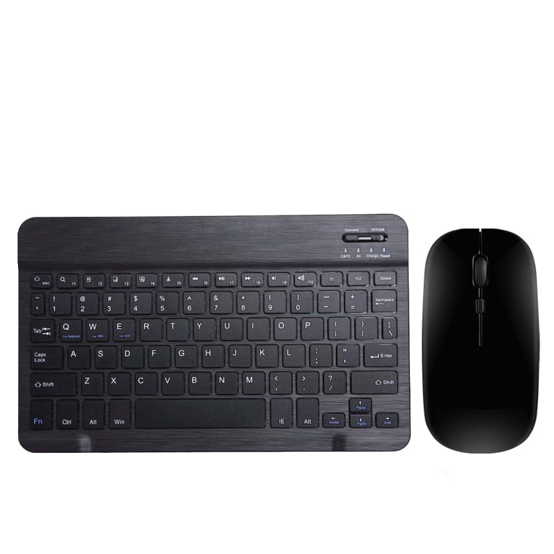 Wireless Bluetooth Keyboard and Mouse For iPad and Samsung Galaxy Tab