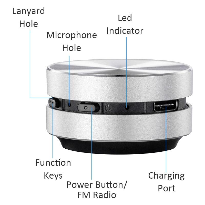 Portable  Wireless Bone Conduction Bluetooth Speaker