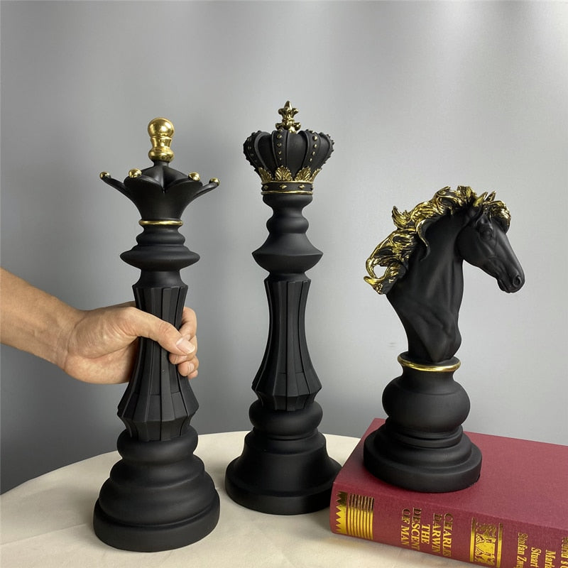 Chess Statue Home Decor