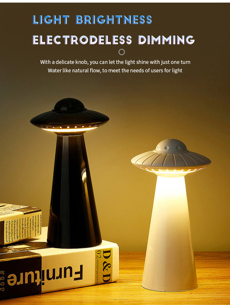 UFO Shaped Rechargeable LED Desk Lamp
