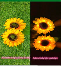 2pcs Light-Up Garden Flowers