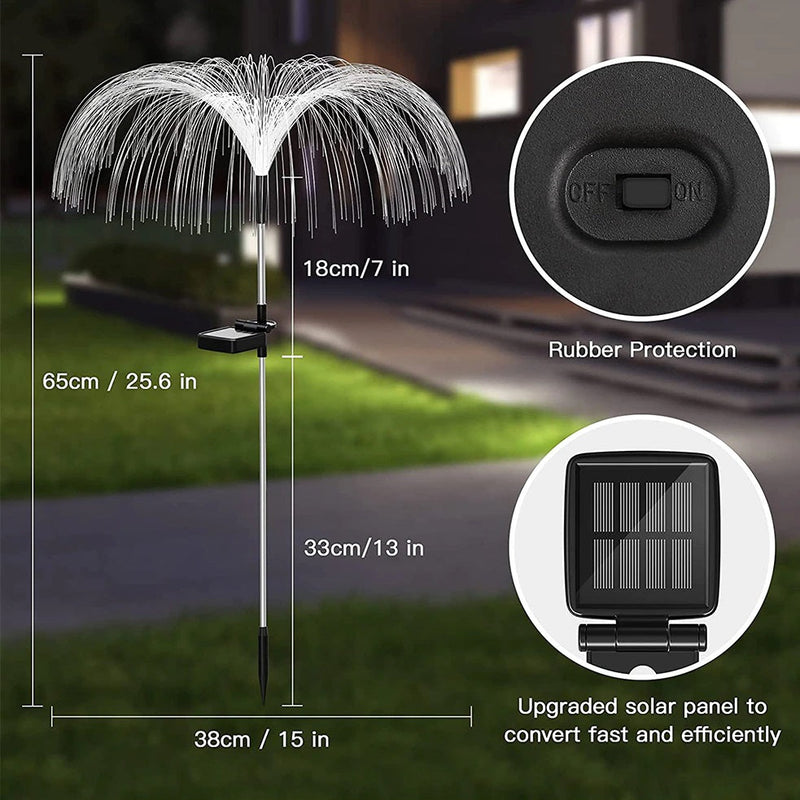 JellySol | Fiber Optic Outdoor Umbrella Fountain