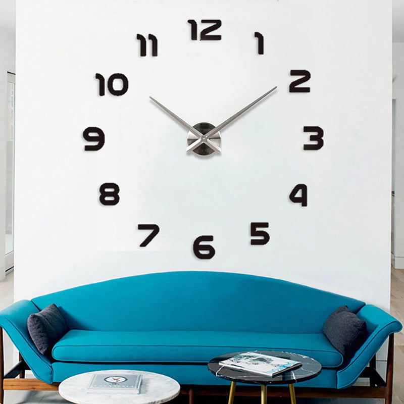 Giant 3D Wall Clock