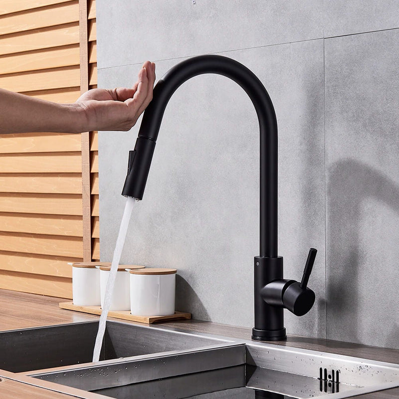 Imperium Touch Control Dual Function Pull Out Spout Kitchen Faucet