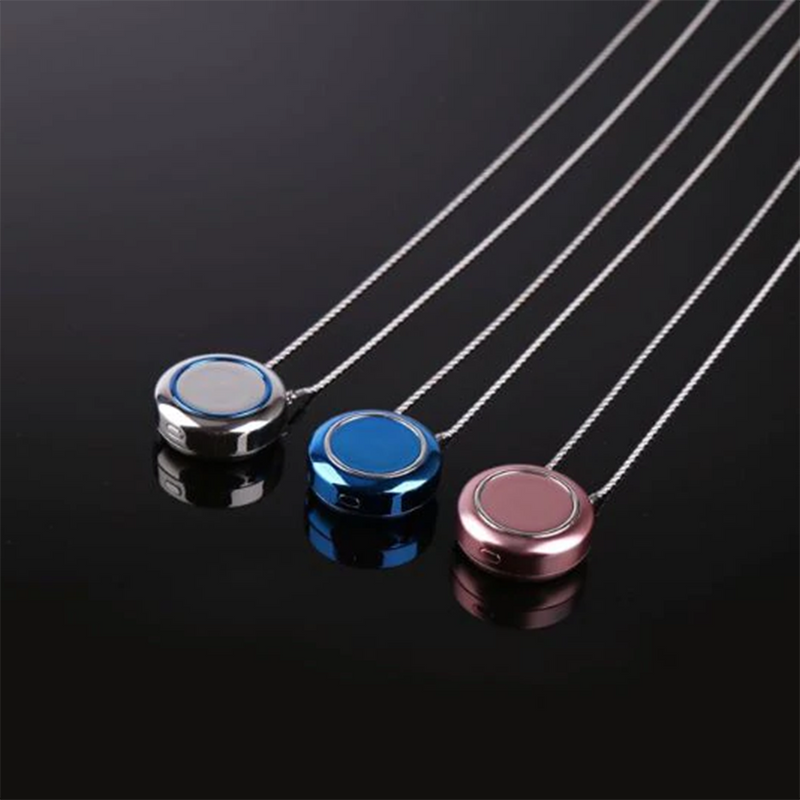 Personal Air Purifier Necklace | Wearable & Portable, Quiet Anti Viral Dust Pollen Smoke