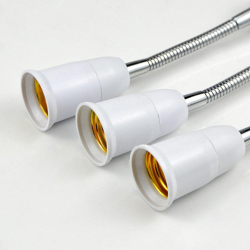 Flexible LED Lamp Extension Light Holder Converters