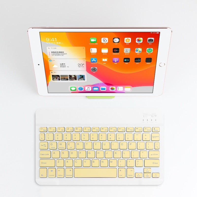 Wireless Bluetooth Keyboard and Mouse For iPad and Samsung Galaxy Tab