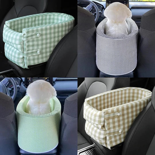 Small Puppy Car Seat Central Non Slip between Seats For Small Dog