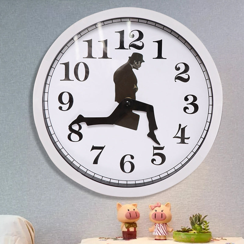 Silly Walk Wall Clock