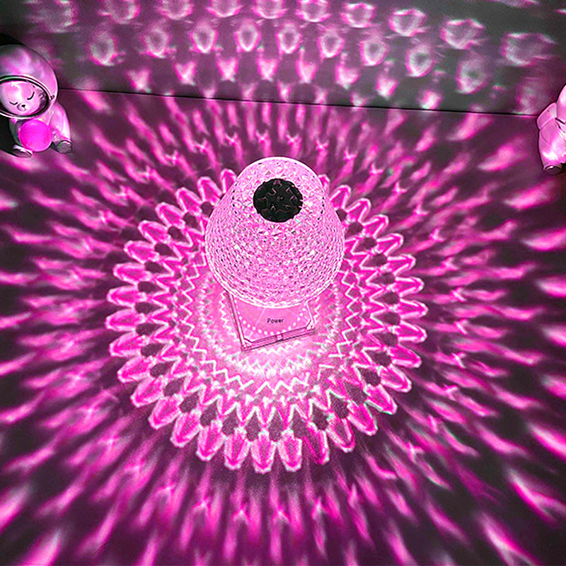 Diamond Crystal LED Table Lamp