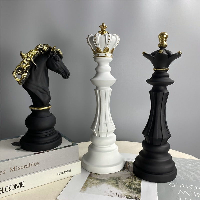 Chess Statue Home Decor