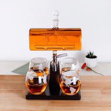 Spirits and Whiskey Sailboat Decanter Set