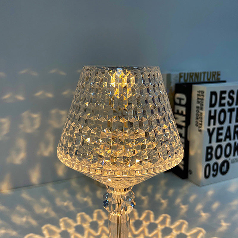 Diamond Crystal LED Table Lamp
