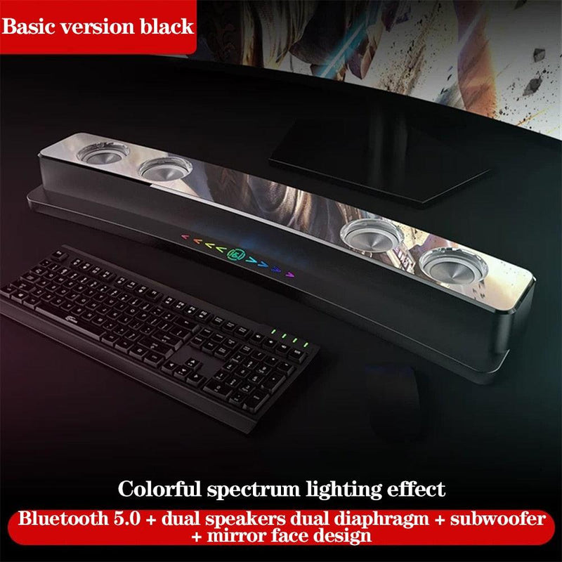 Bluetooth Game Speaker Soundbar 3D Stereo Subwoofer