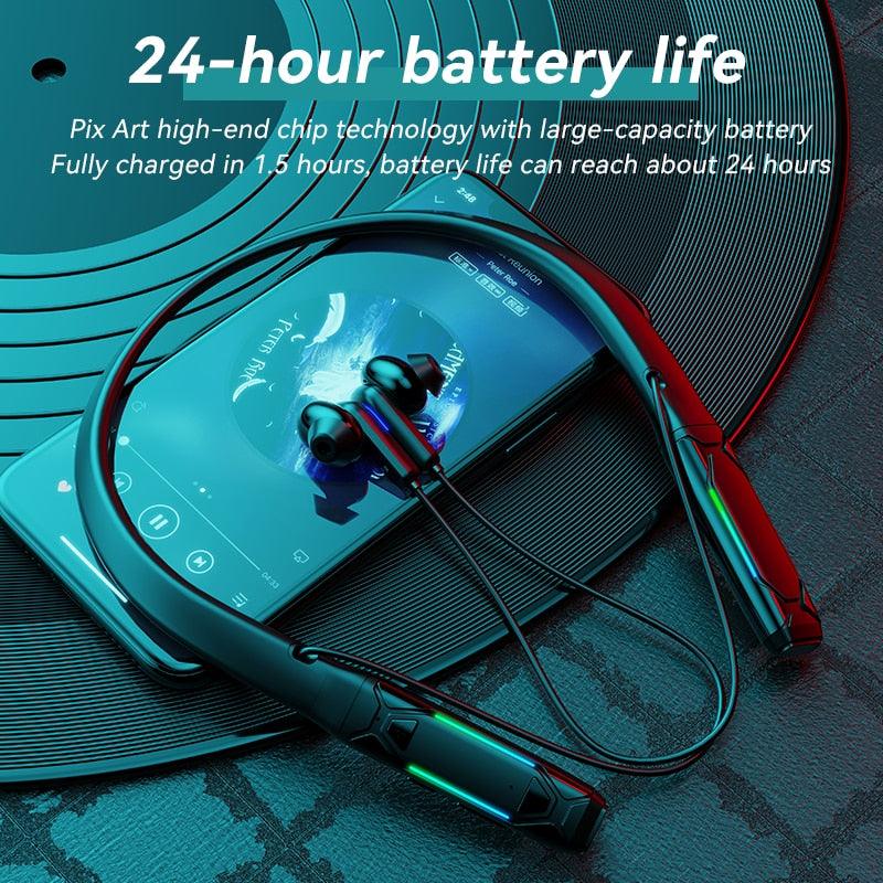 Bluetooth Magnetic Neckband Headphone