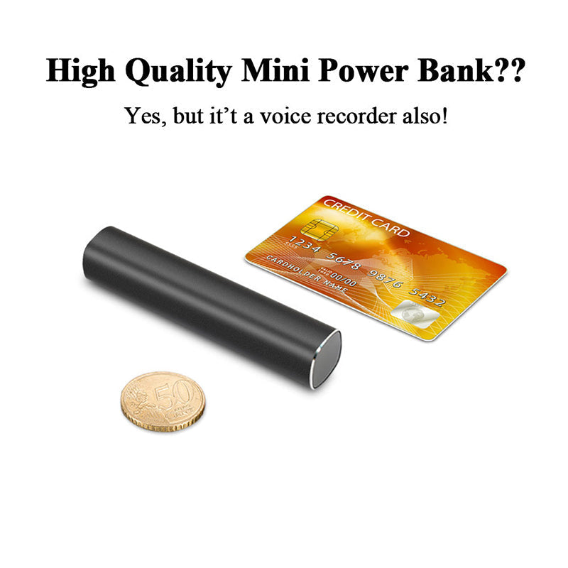 Power Bank Voice, Voice Recorder, Power Bank Voice Activated Recorder