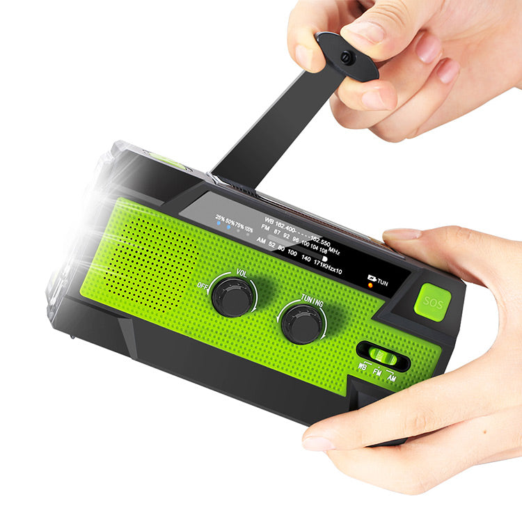 Multifunctional Solar Power Bank Radio