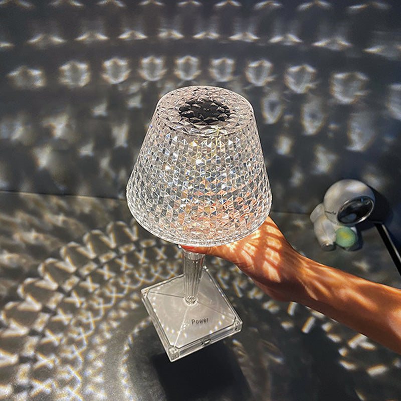 Diamond Crystal LED Table Lamp