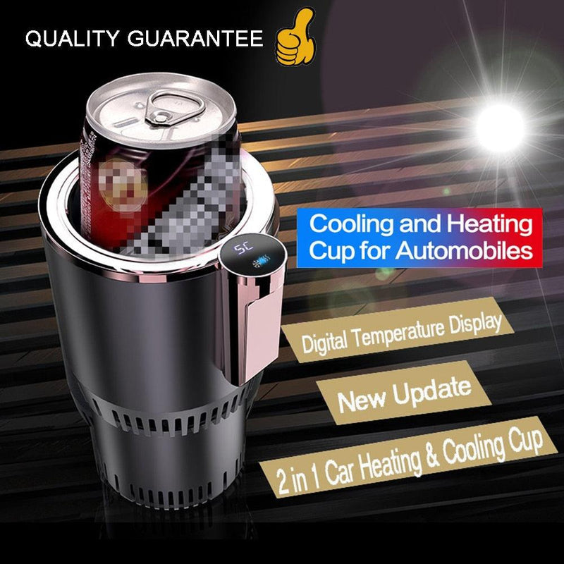 2-in-1 Smart Car Cup Warmer Cooler