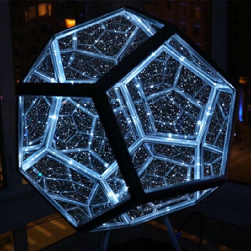 Dodecahedron Color Art Light Table Lamp