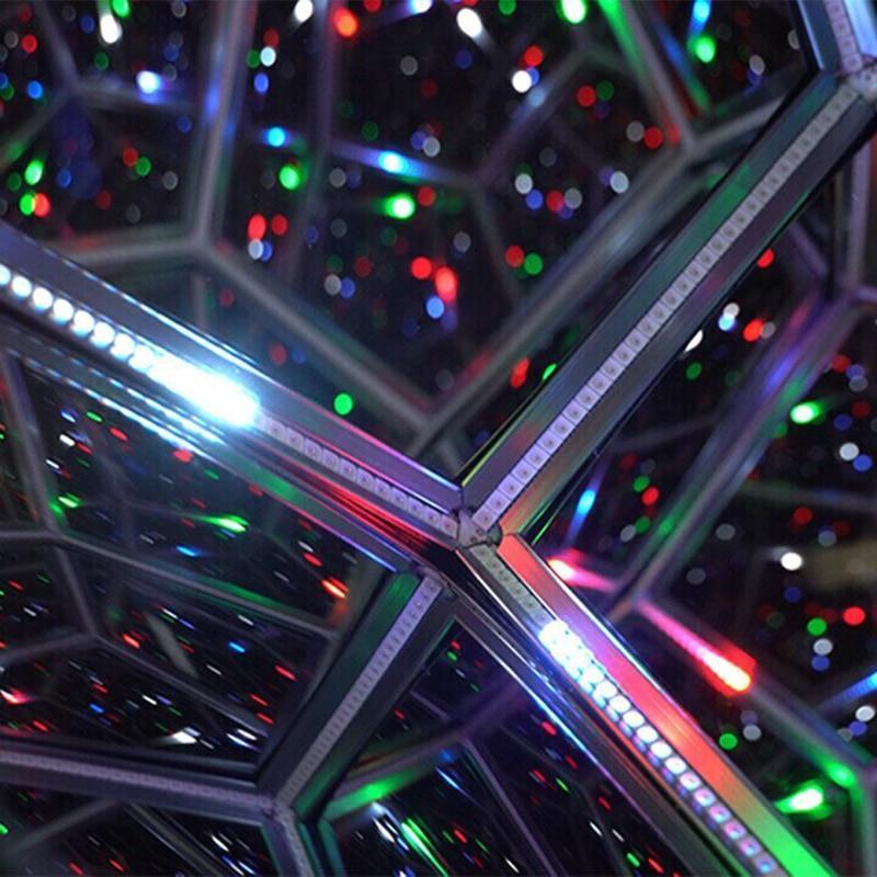 Dodecahedron Color Art Light Table Lamp