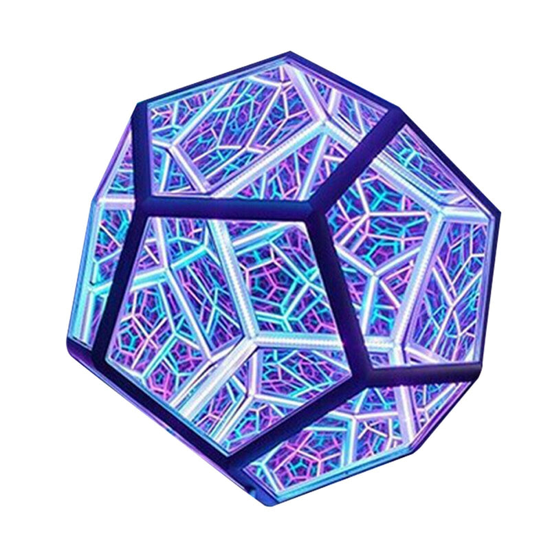 Dodecahedron Color Art Light Table Lamp