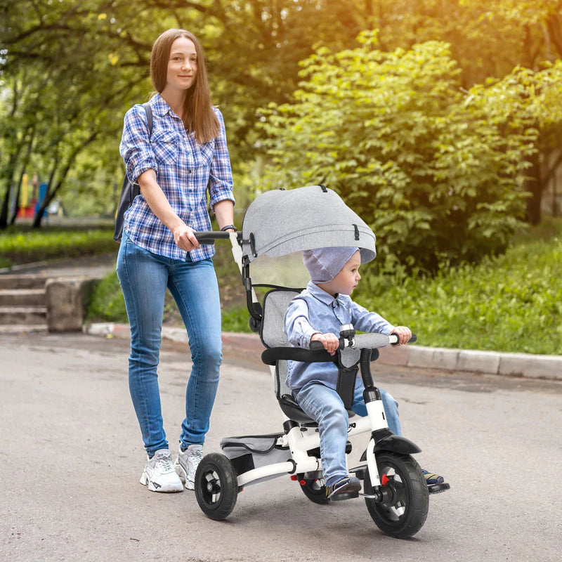 Portable Easy Steer Stroller with Rotatable Seat