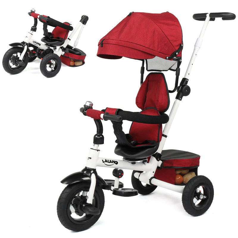 Portable Easy Steer Stroller with Rotatable Seat