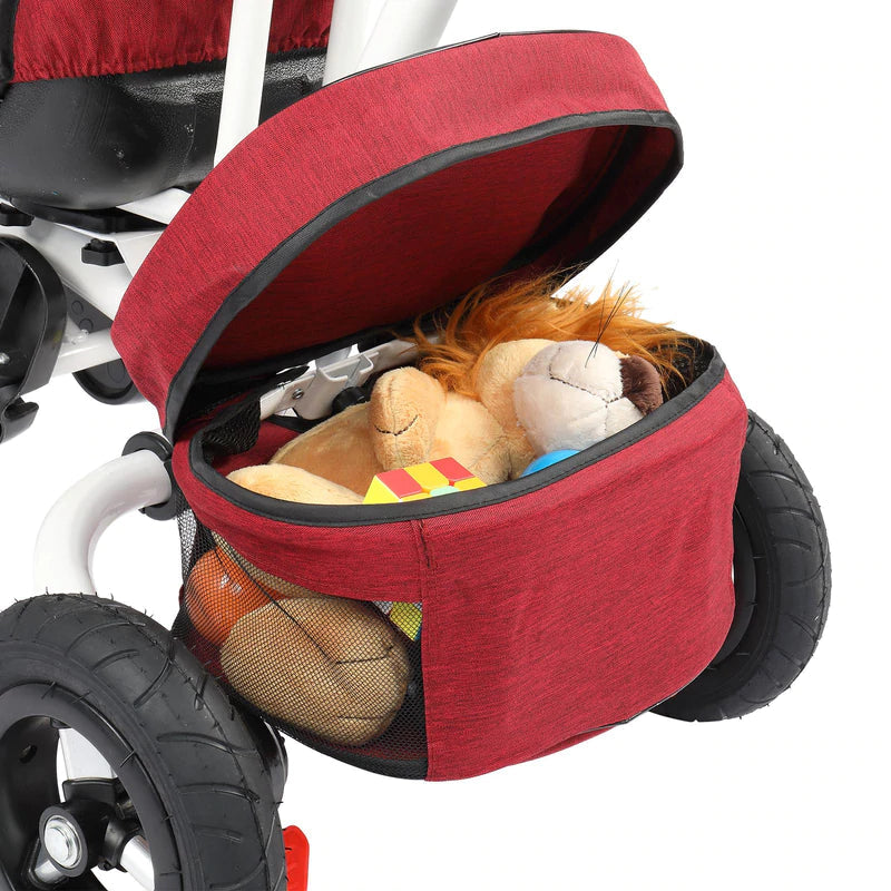 Portable Easy Steer Stroller with Rotatable Seat