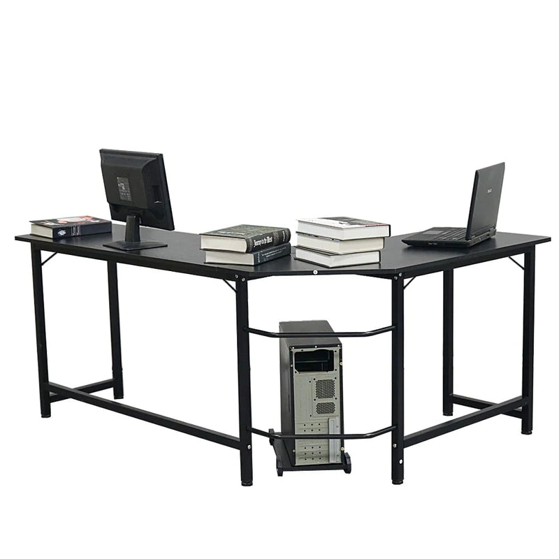 L-Shaped Desktop Computer Desk