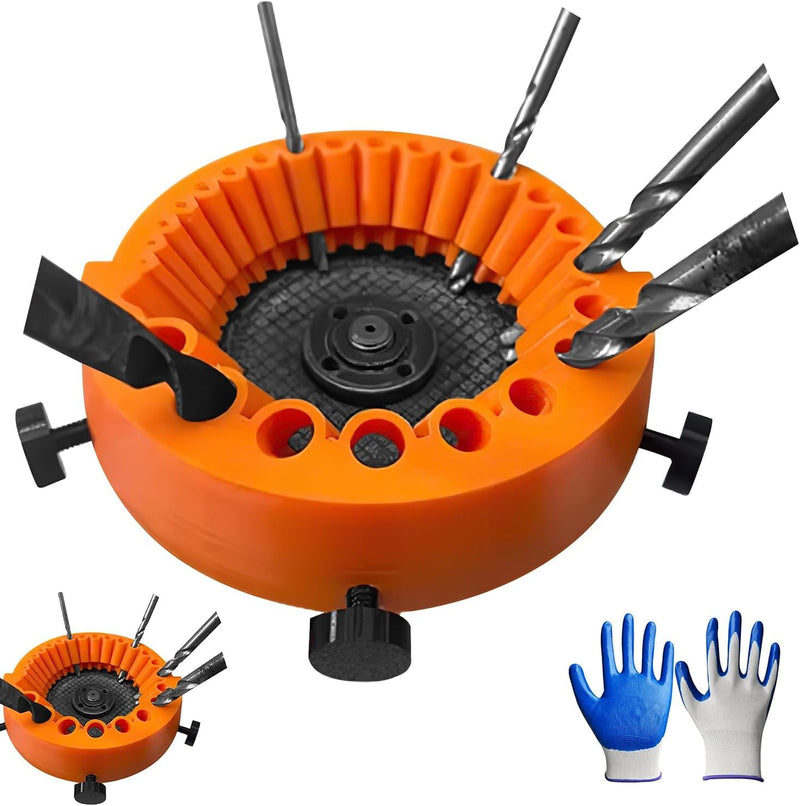 Drill Bit Sharpener Machine – Power Tool Engraving Head Polisher for Sharpening Drill Bits & Festool Accessories