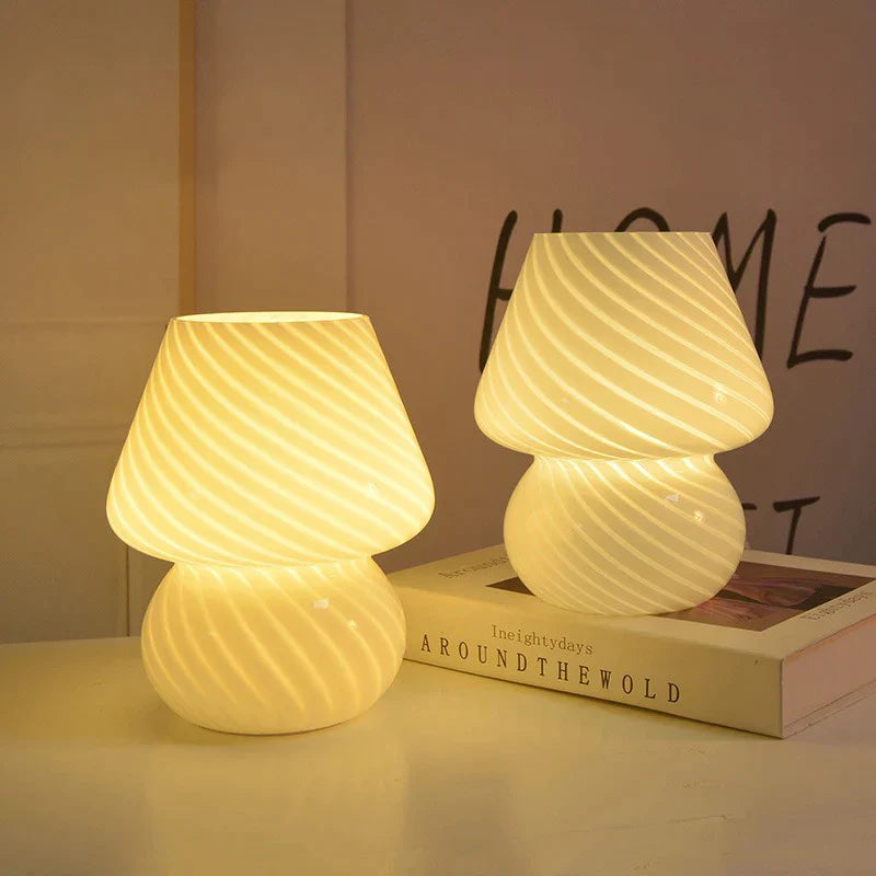 ZenGlow - Glass Table Desk Lamp