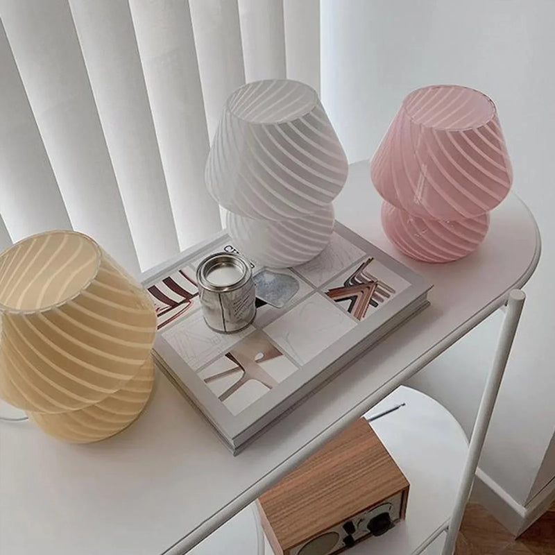 ZenGlow - Glass Table Desk Lamp