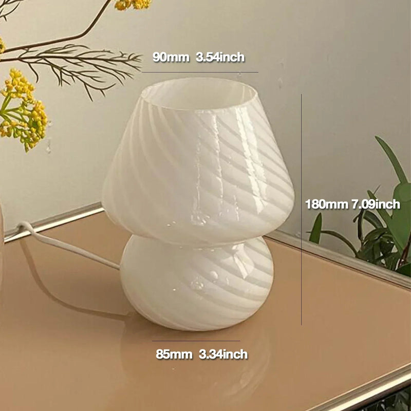 ZenGlow - Glass Table Desk Lamp
