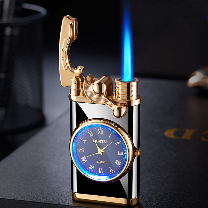 Dial Rocker Arm Inflatable Torch Lighter
