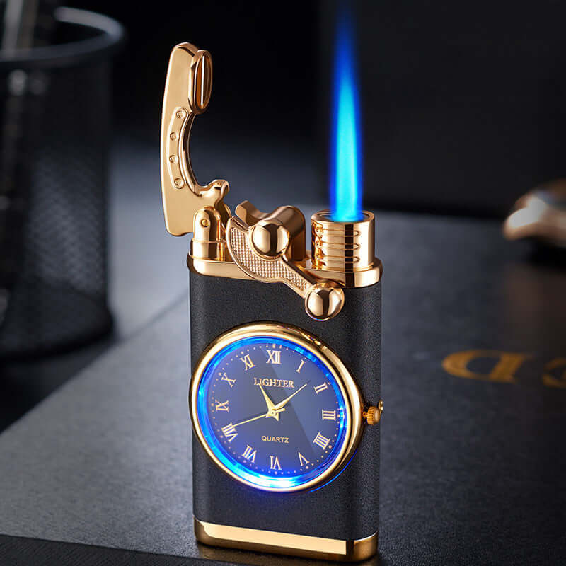 Dial Rocker Arm Inflatable Torch Lighter