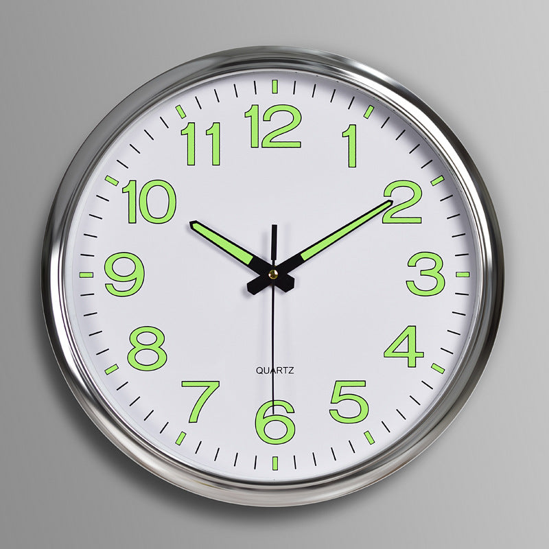 Zentime - Silent Classroom wall clock with LED light
