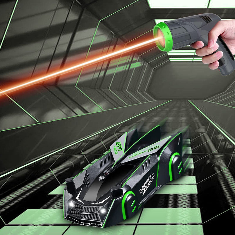 Zero Gravity Laser Racer Wall Climbing RC Car Toy