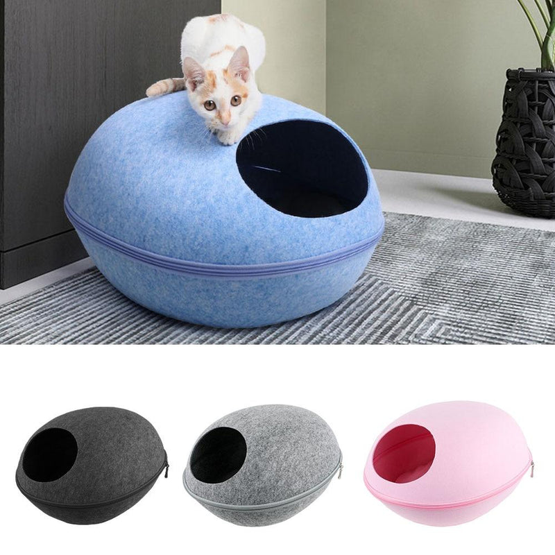 Felt Cat Bed Cave