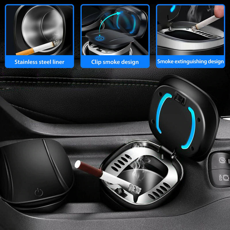 Portable Smokeless Car Ashtray