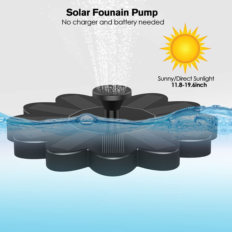 Flower-Shaped Water Fountain For Ponds And Pools
