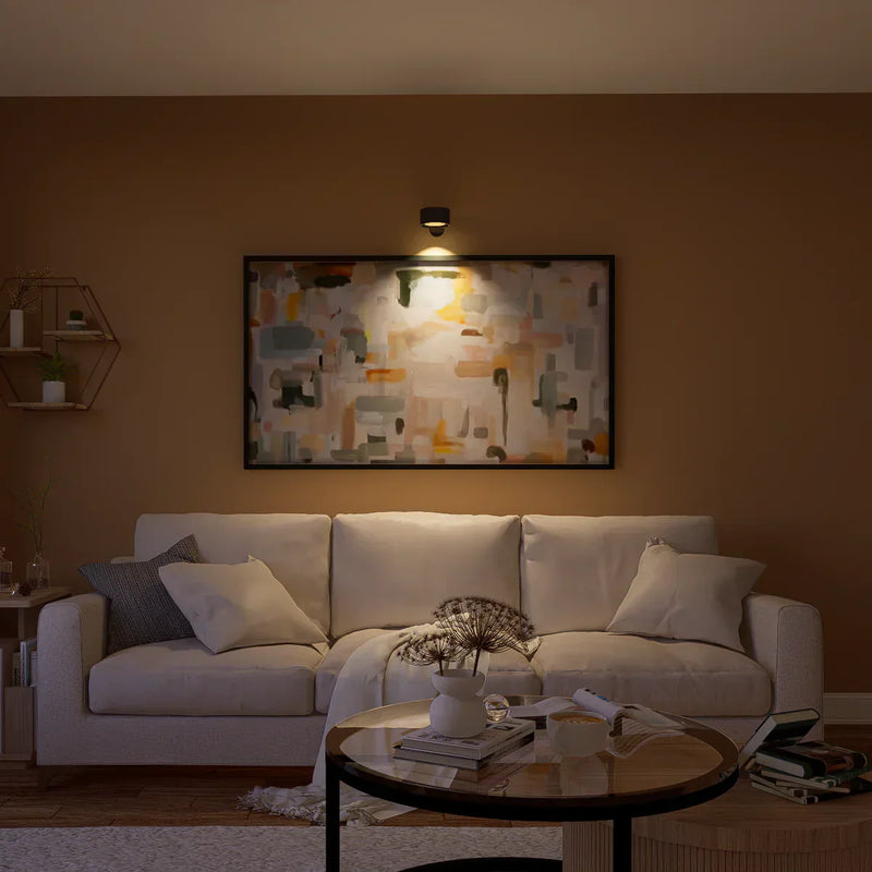 Spotlight Cordless Wall Lamp – Rechargeable, 360° Rotatable & Dimmable LED Light