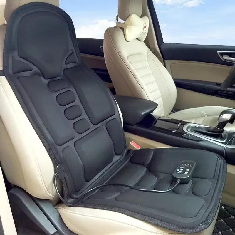 Heated Cushion Massager for Car Seat - Adjustable Temperature & Quick Heating - Comfortable & Cozy