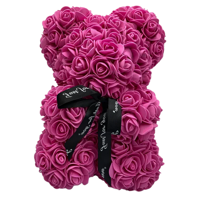 Roses teddy bear