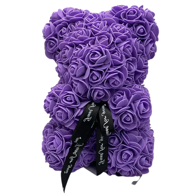 Roses teddy bear