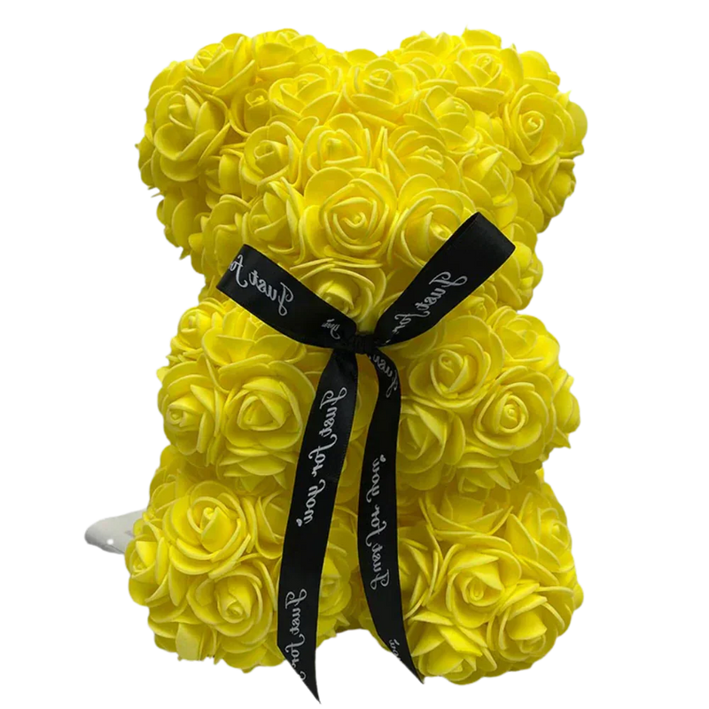 Roses teddy bear