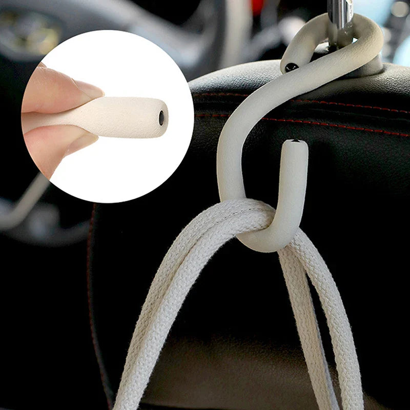 Flexible S-Hooks for Bags & Phones – Bendable Multi-Function Hooks for Hanging, Cupboard Locking, Phone Standing & More Uses