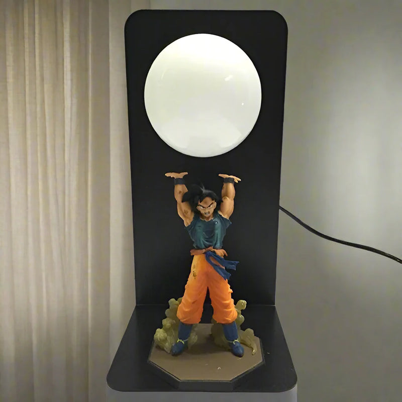 Dragon Ball Z Goku Lamp – Energy Bomb LED Night Light, DBZ Collectible Figure